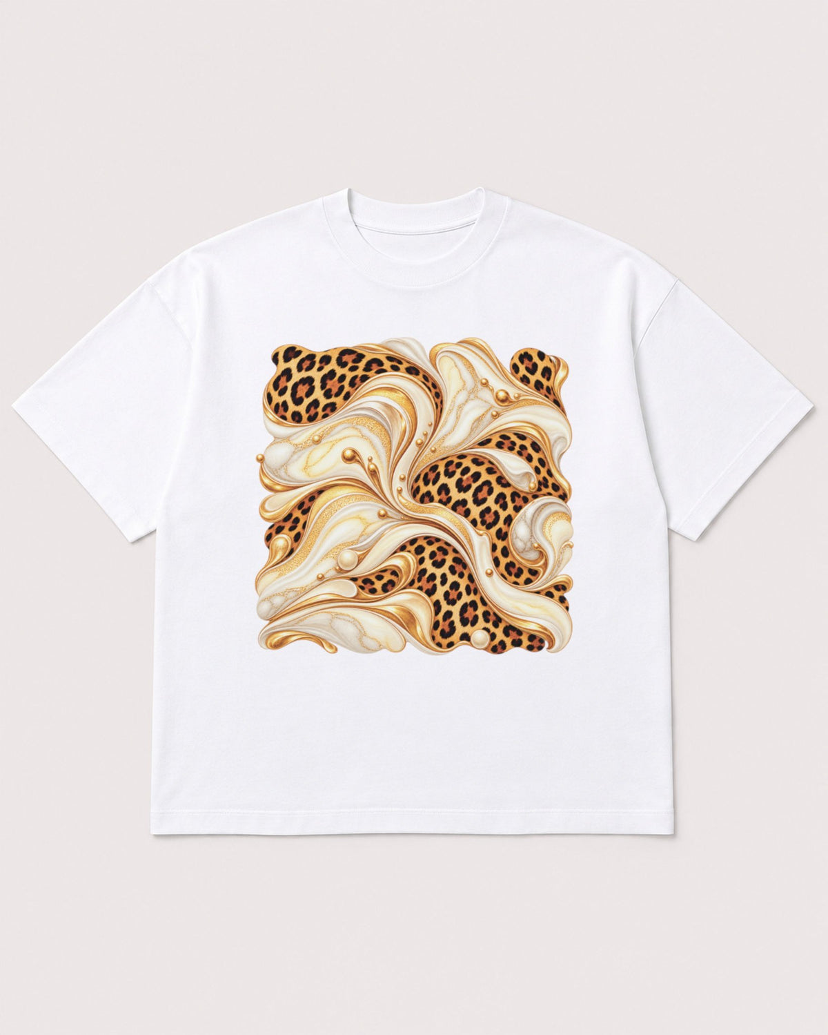 Mockup Boxy Heavyweight Tee White product