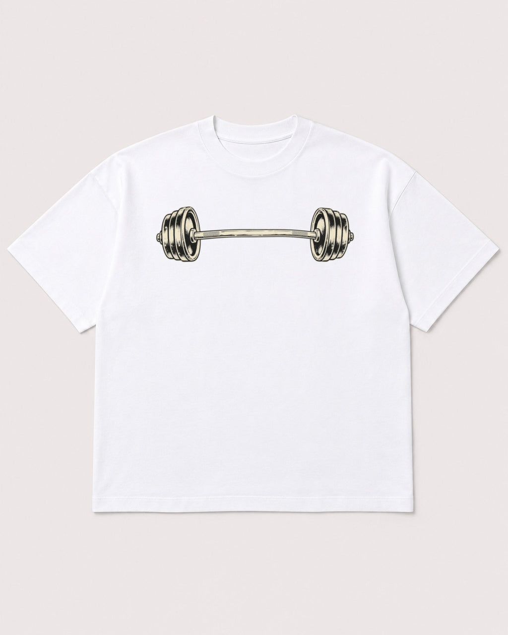Mockup Boxy Heavyweight Tee White product