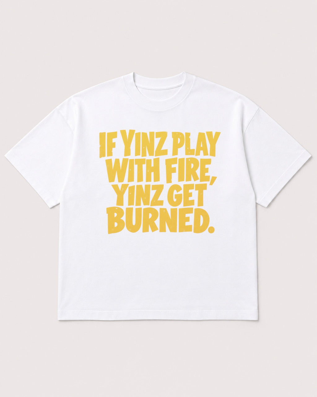 Mockup Boxy Heavyweight Tee White product
