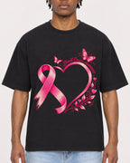 Mockup Boxy Heavyweight Tee Black male close-up 05