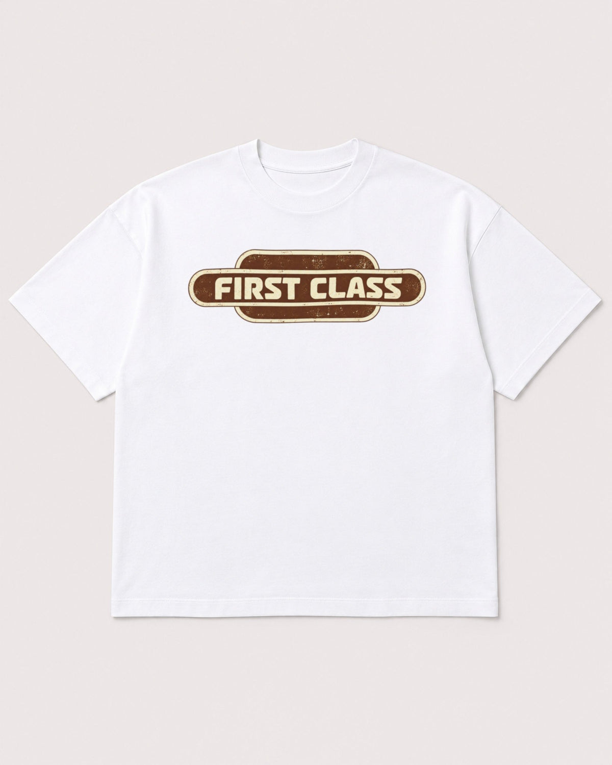 Mockup Boxy Heavyweight Tee White product