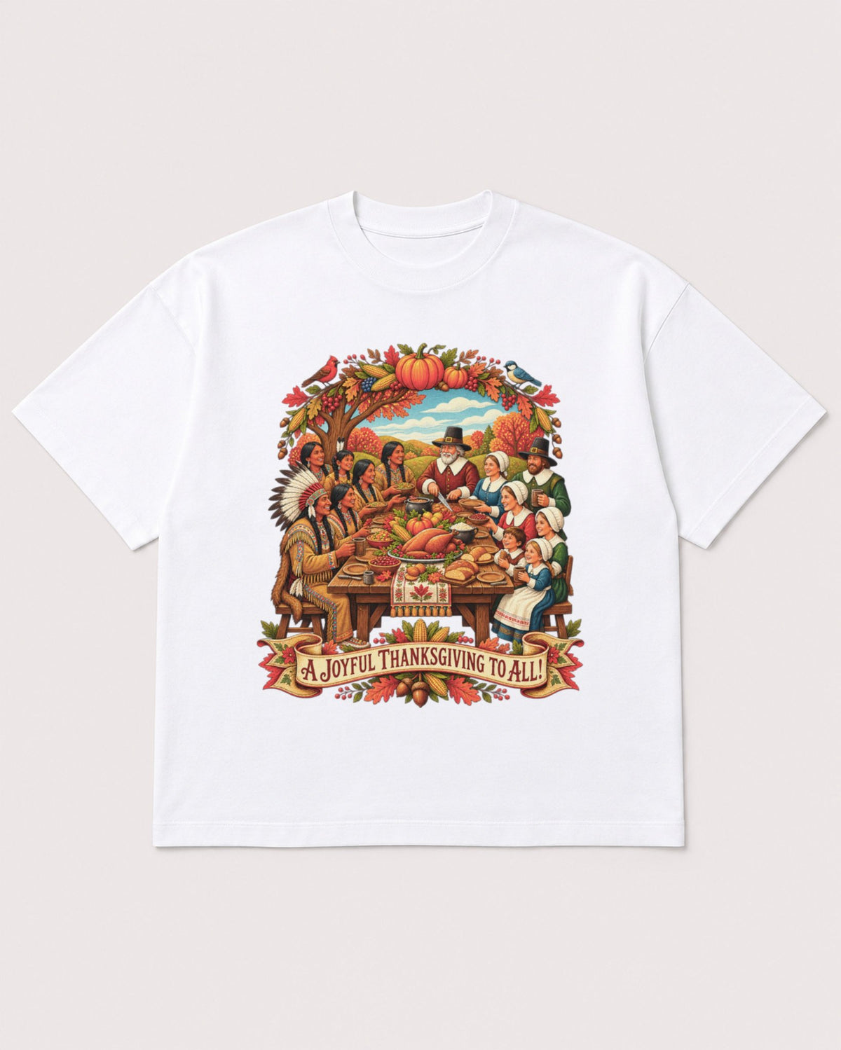 Mockup Boxy Heavyweight Tee White product