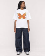 Mockup Boxy Heavyweight Tee White female full-body 04