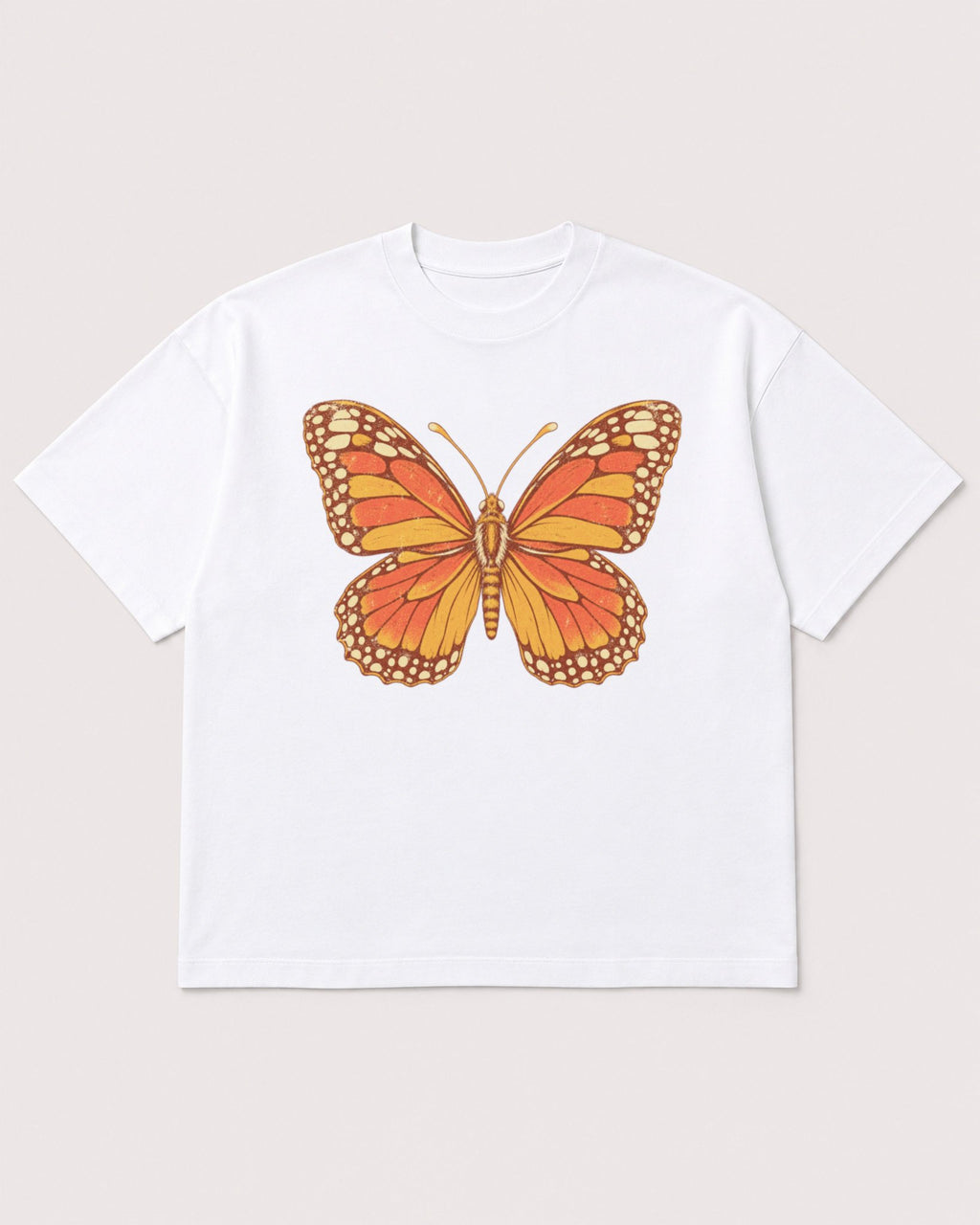 Mockup Boxy Heavyweight Tee White product