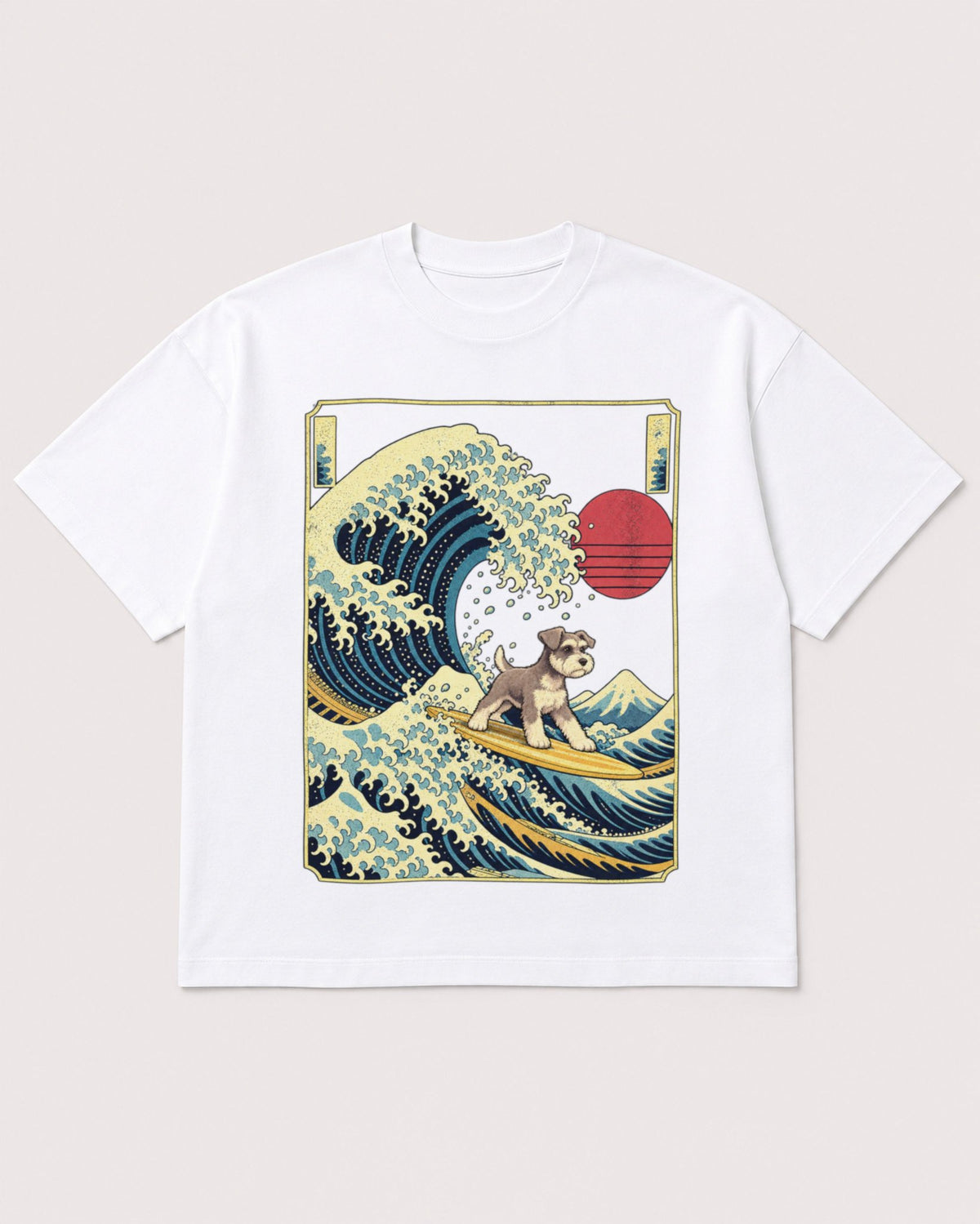 Mockup Boxy Heavyweight Tee White product