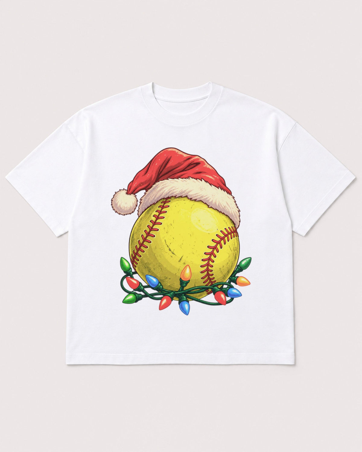 Mockup Boxy Heavyweight Tee White product
