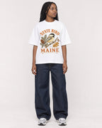 Mockup Boxy Heavyweight Tee White female full-body 04