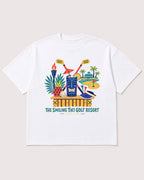Mockup Boxy Heavyweight Tee White product