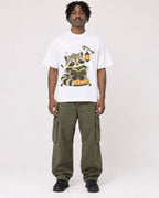 Mockup Boxy Heavyweight Tee White male full-body 04