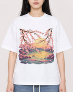 Mockup Boxy Heavyweight Tee White female close-up 01