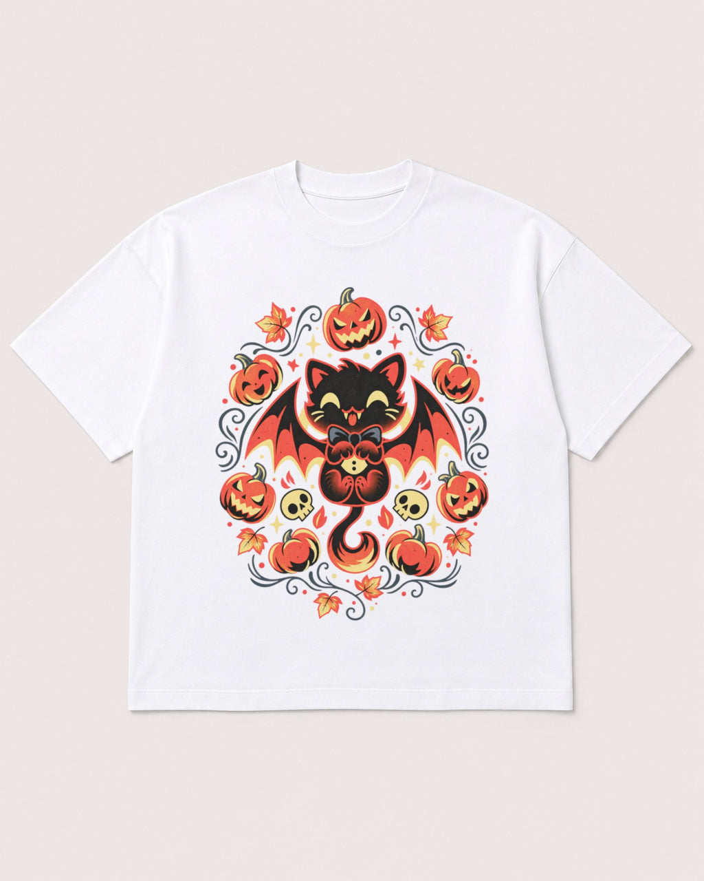 Mockup Boxy Heavyweight Tee White product