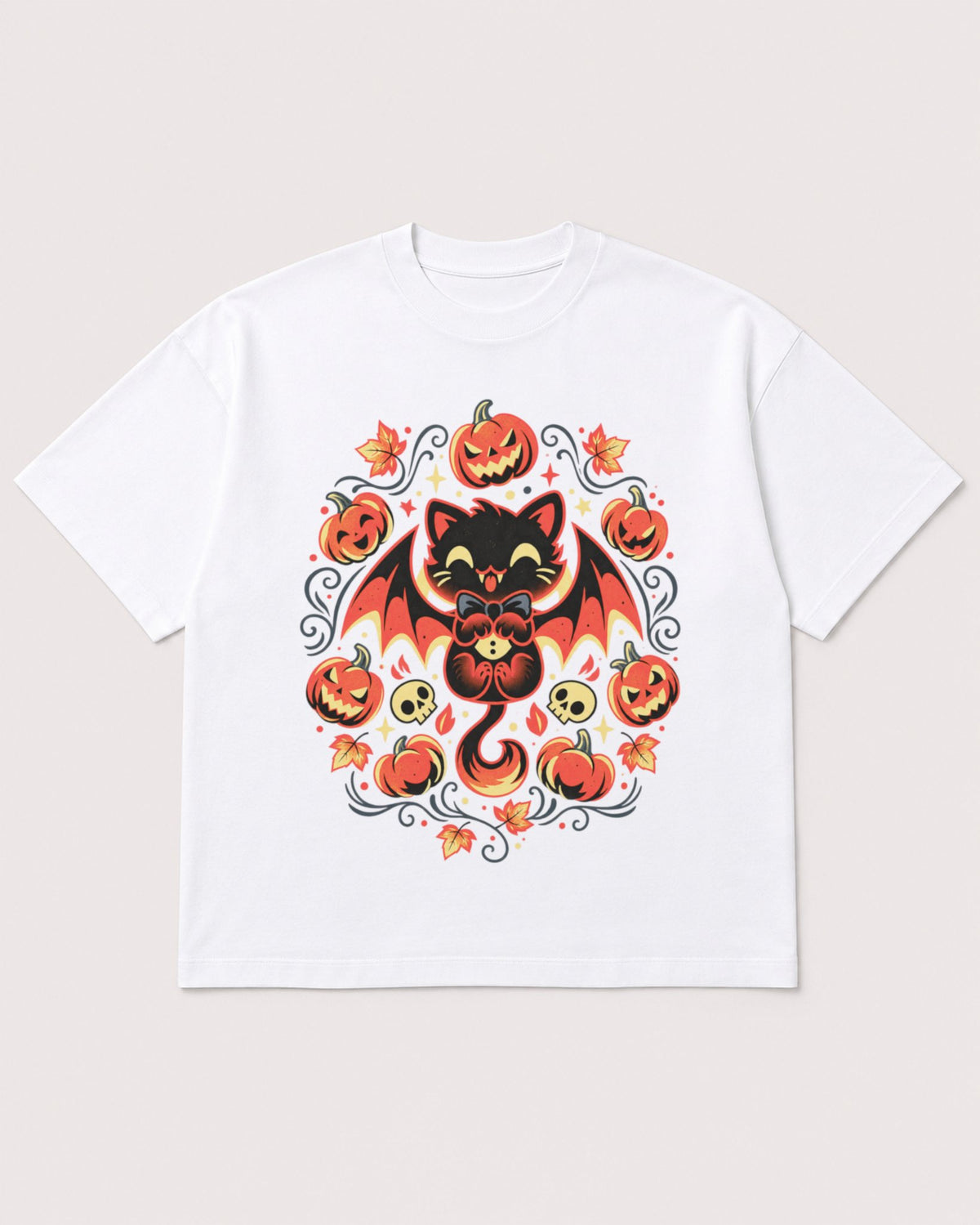 Mockup Boxy Heavyweight Tee White product