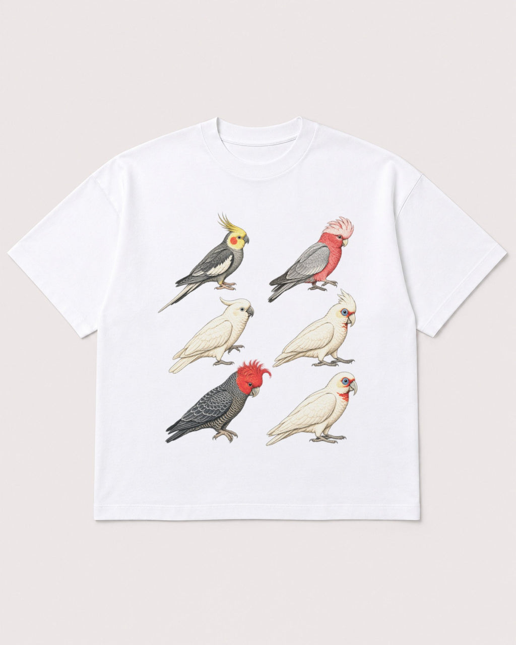 Mockup Boxy Heavyweight Tee White product