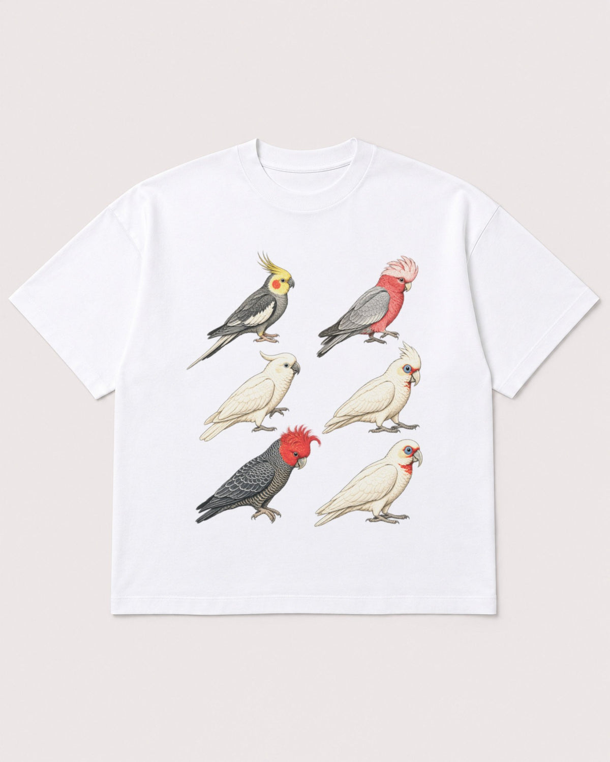 Mockup Boxy Heavyweight Tee White product