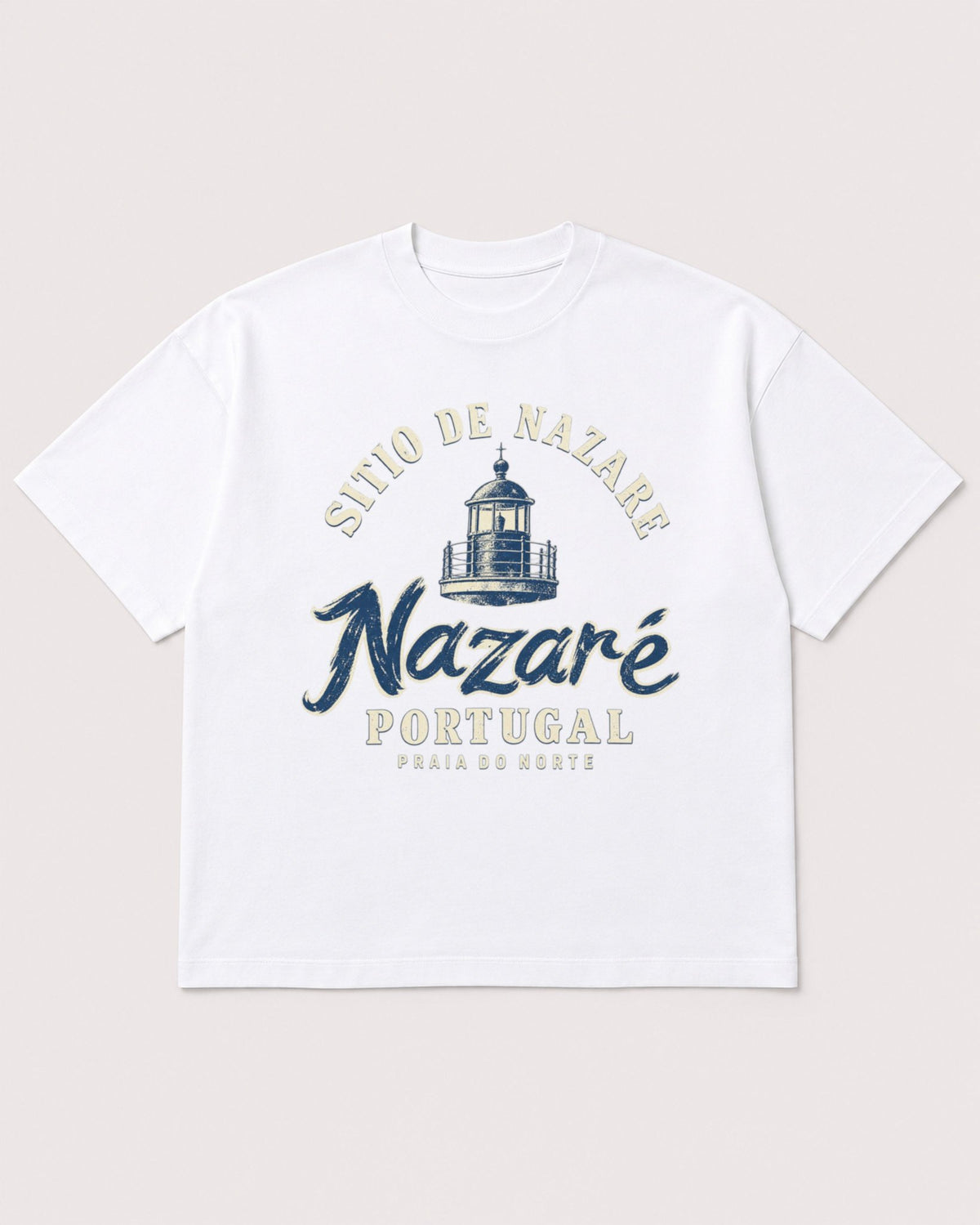 Mockup Boxy Heavyweight Tee White product