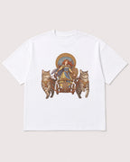 Mockup Boxy Heavyweight Tee White product