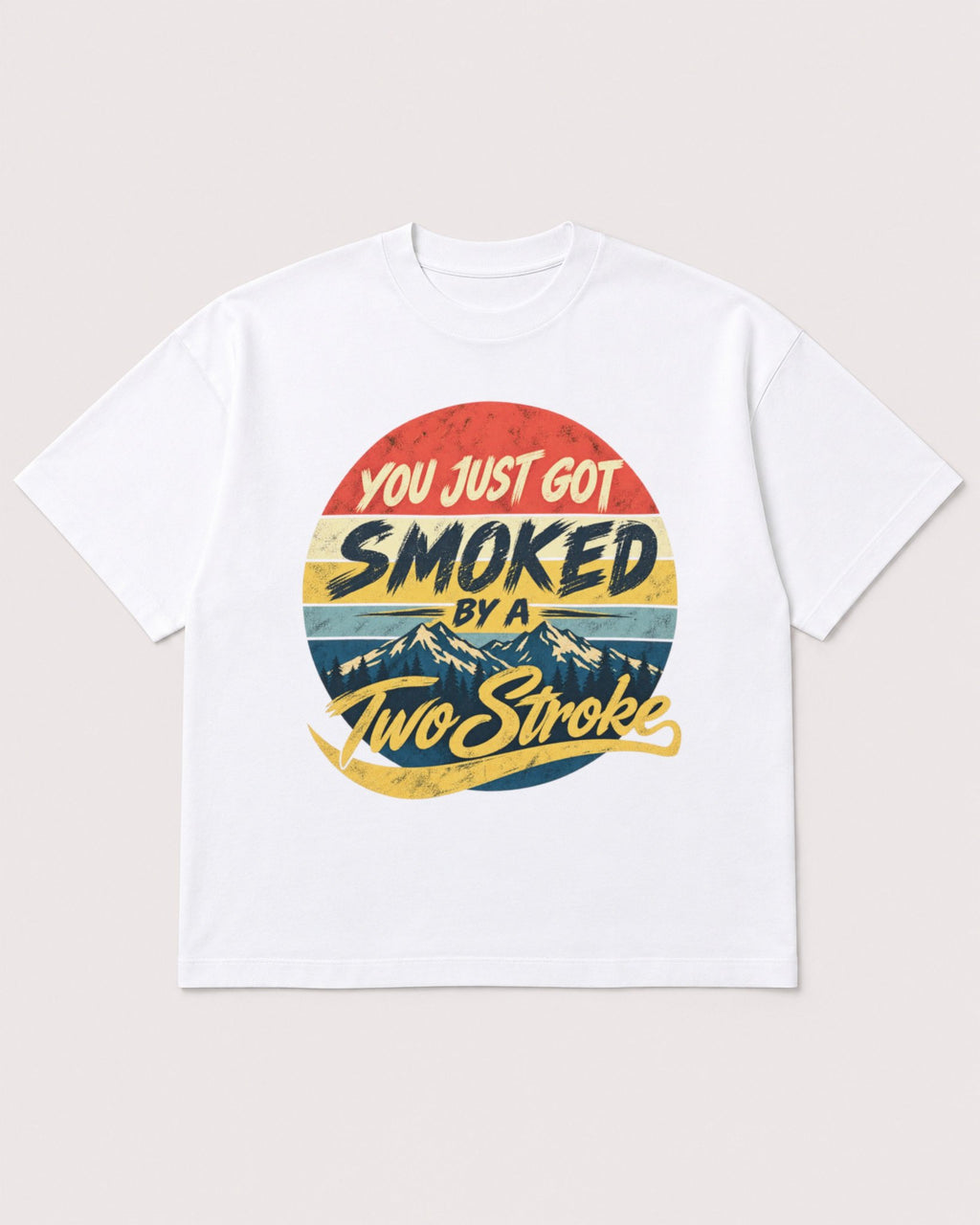 Mockup Boxy Heavyweight Tee White product