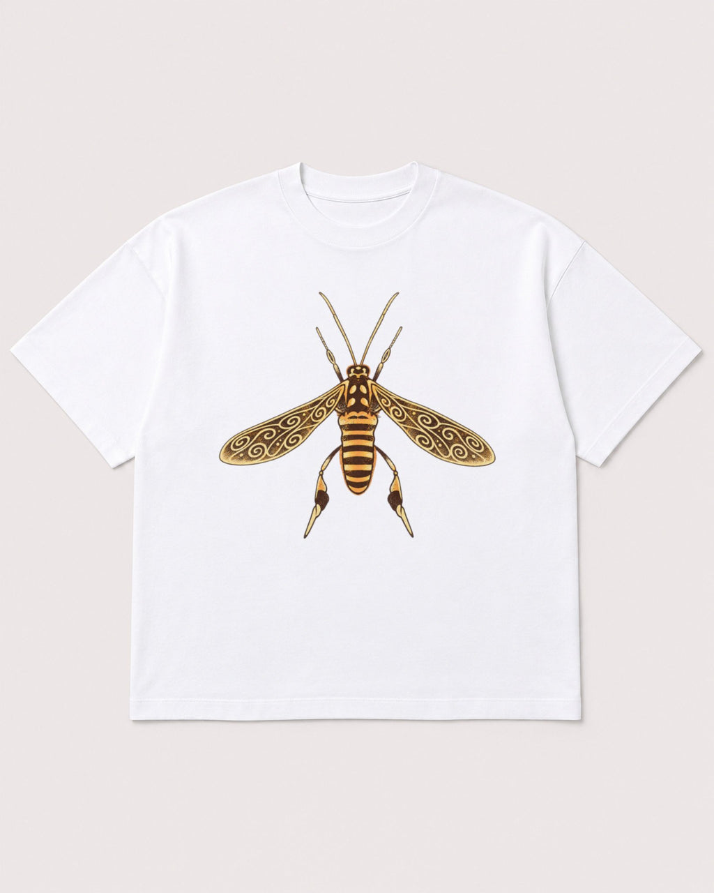 Mockup Boxy Heavyweight Tee White product