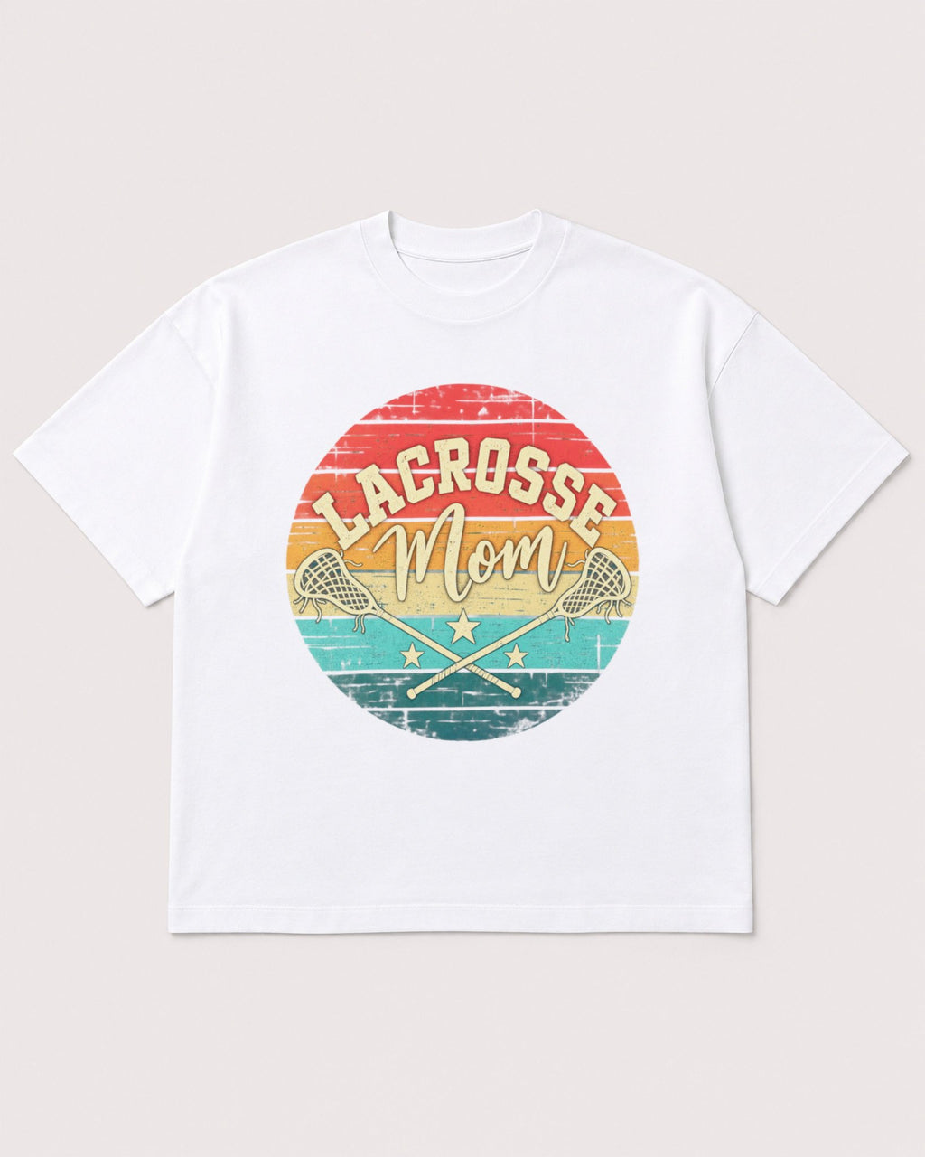 Mockup Boxy Heavyweight Tee White product