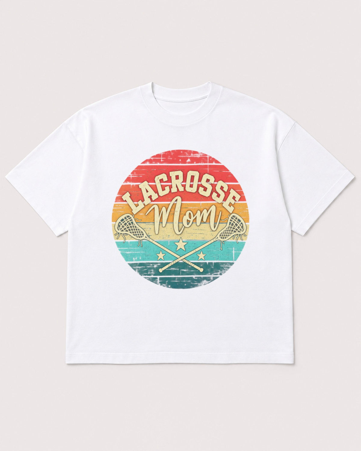 Mockup Boxy Heavyweight Tee White product