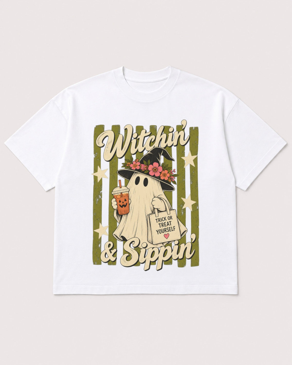 Mockup Boxy Heavyweight Tee White product