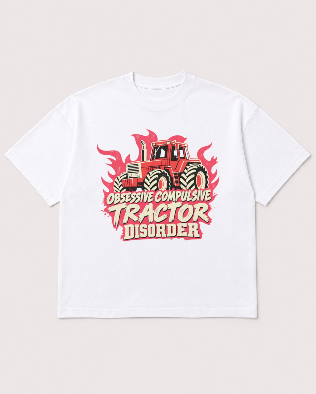 Mockup Boxy Heavyweight Tee White product