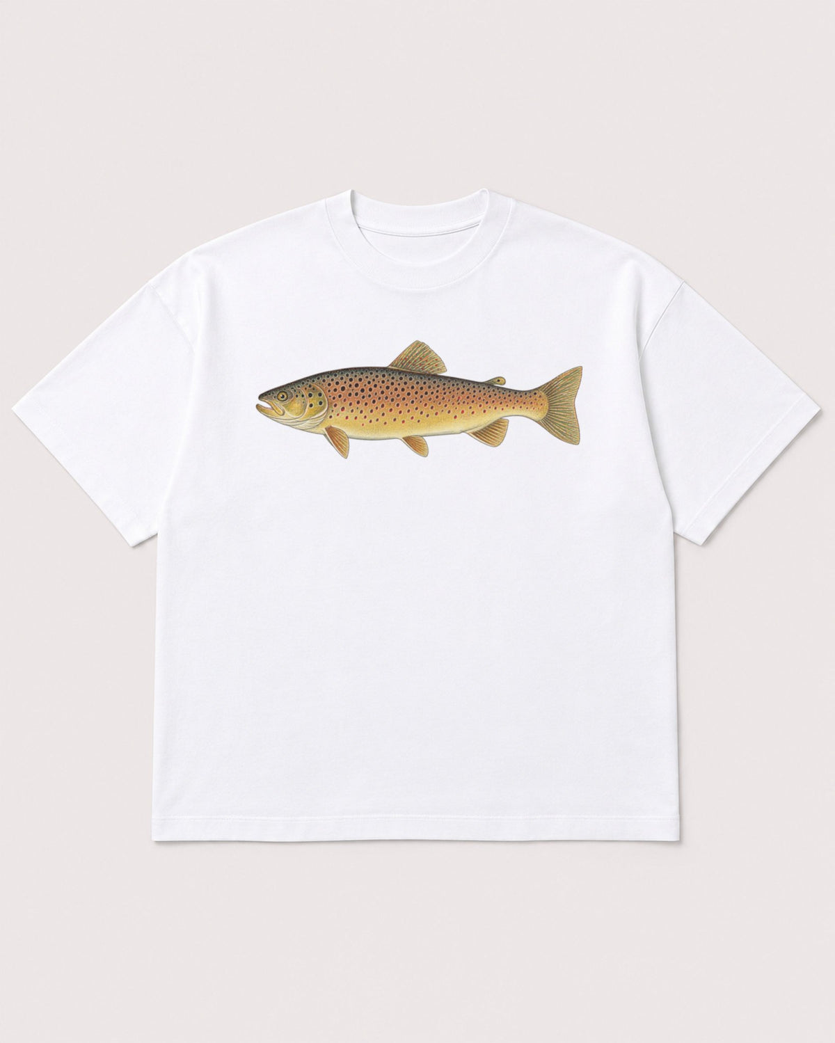Mockup Boxy Heavyweight Tee White product