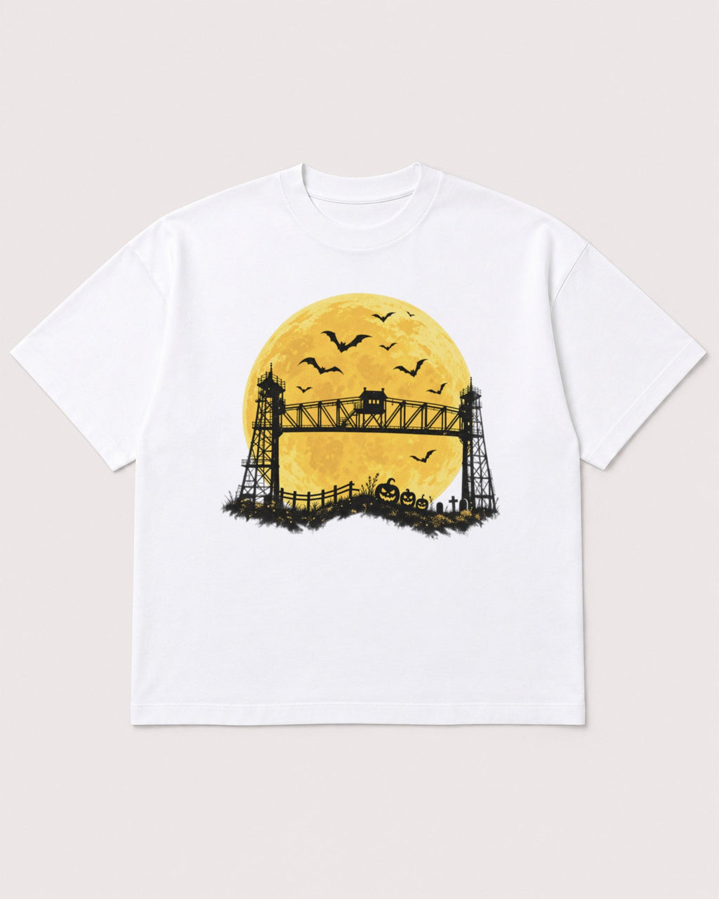 Mockup Boxy Heavyweight Tee White product
