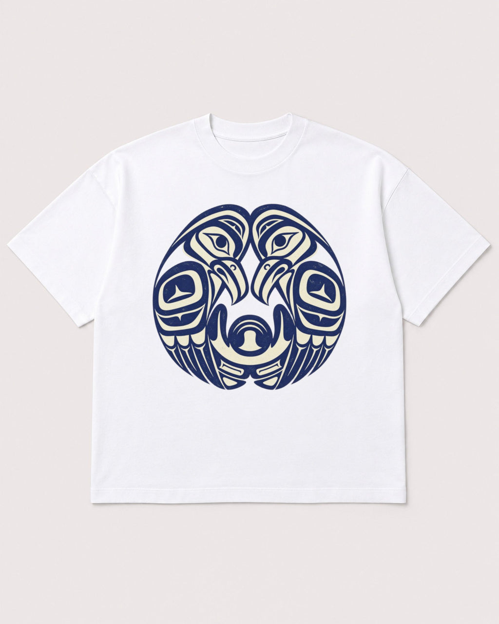 Mockup Boxy Heavyweight Tee White product