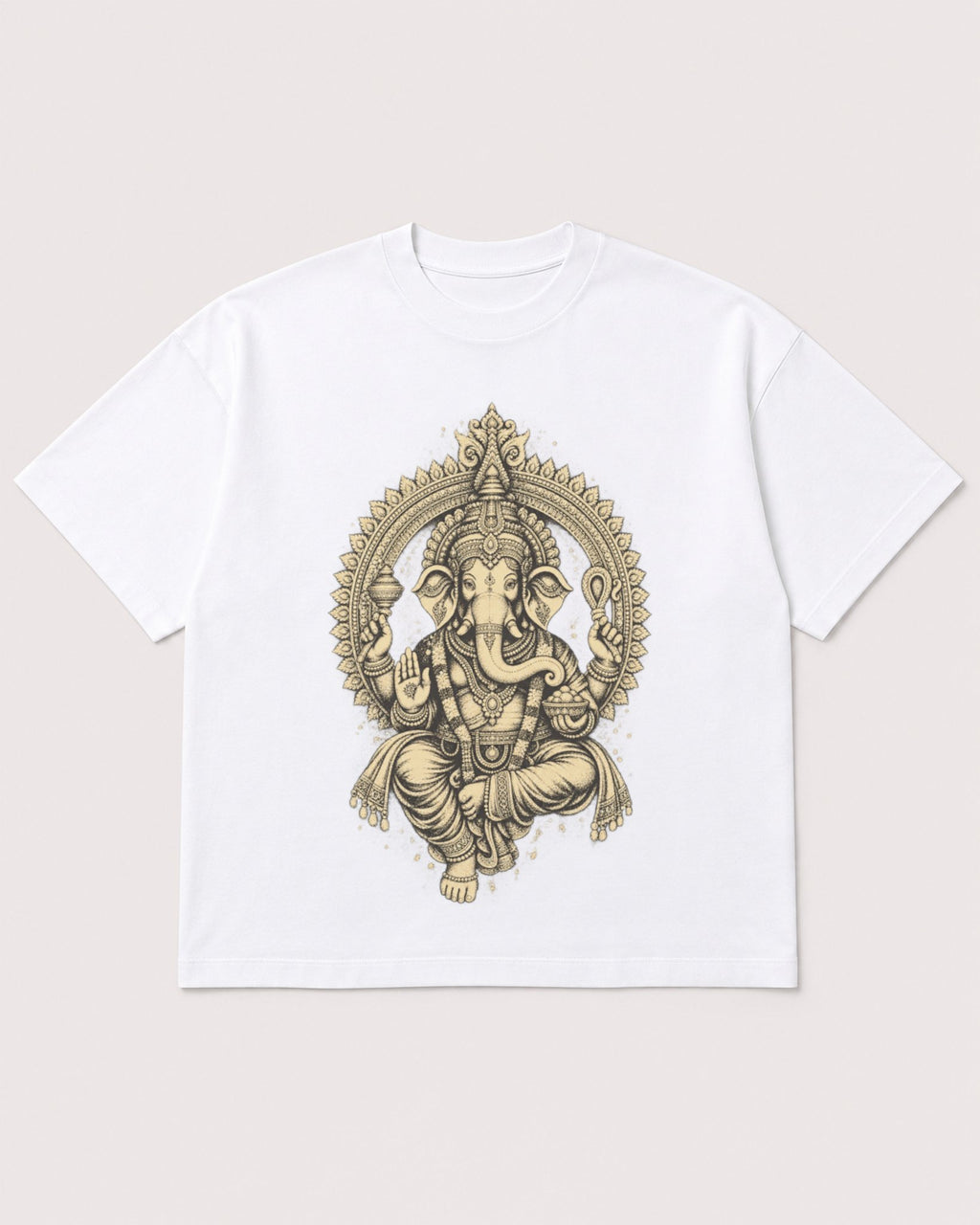 Mockup Boxy Heavyweight Tee White product