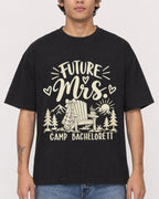Mockup Boxy Heavyweight Tee Black male close-up 06