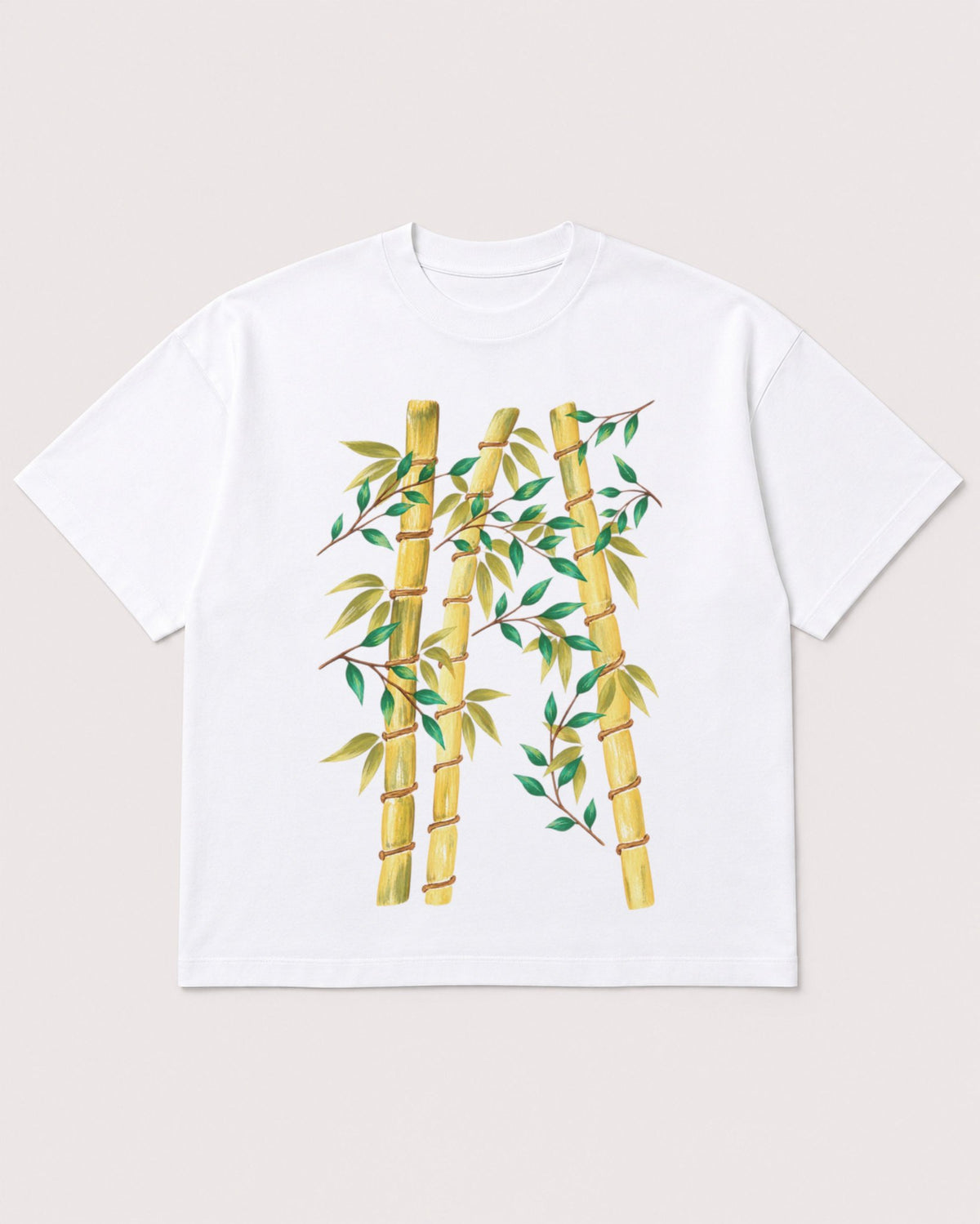 Mockup Boxy Heavyweight Tee White product