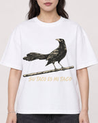 Mockup Boxy Heavyweight Tee White female close-up 03