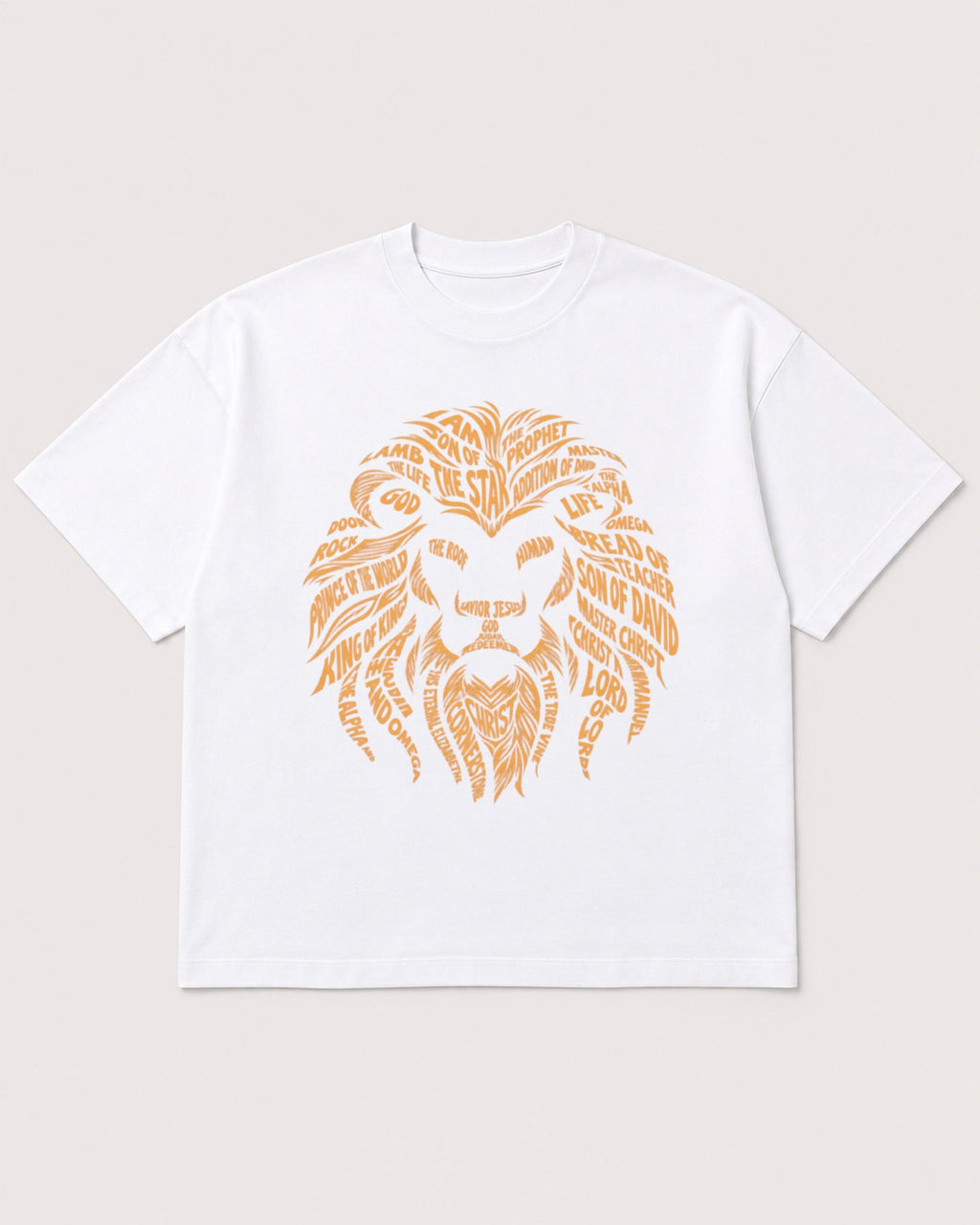 Mockup Boxy Heavyweight Tee White product