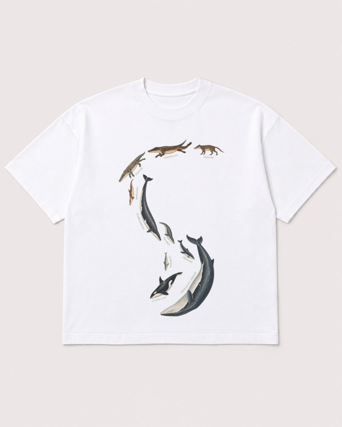 Mockup Boxy Heavyweight Tee White product