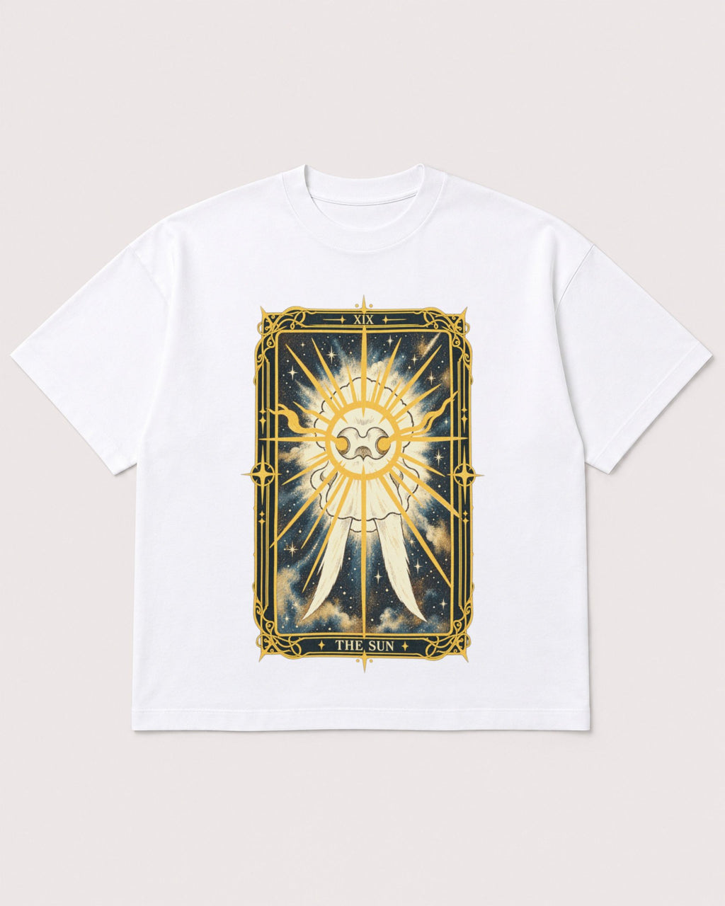 Mockup Boxy Heavyweight Tee White product