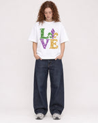 Mockup Boxy Heavyweight Tee White female full-body 09