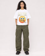 Mockup Boxy Heavyweight Tee White female full-body 07