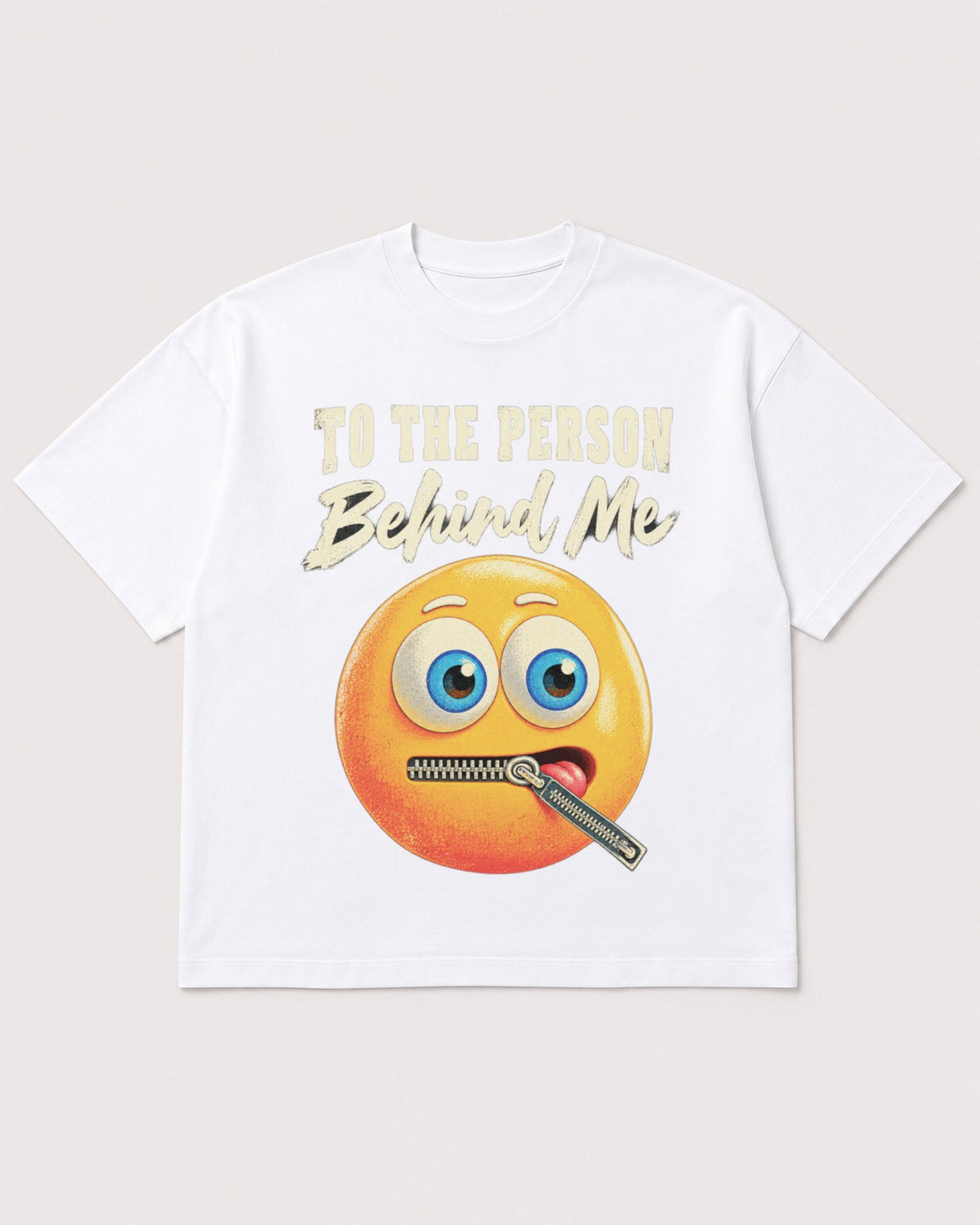 Mockup Boxy Heavyweight Tee White product