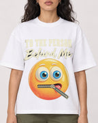 Mockup Boxy Heavyweight Tee White female close-up 07