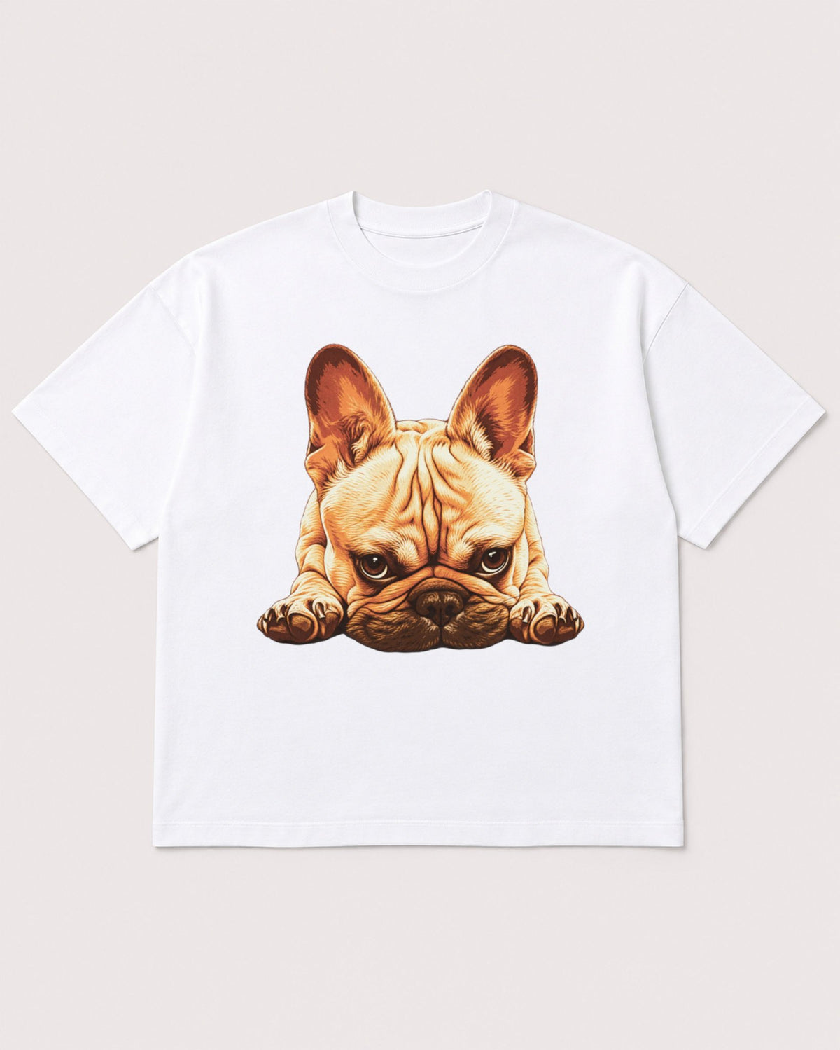 Mockup Boxy Heavyweight Tee White product