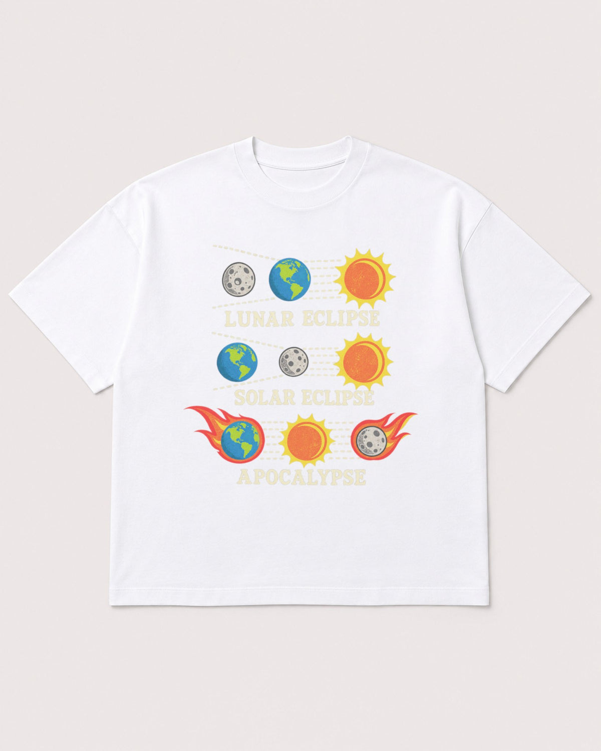 Mockup Boxy Heavyweight Tee White product