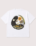 Mockup Boxy Heavyweight Tee White product