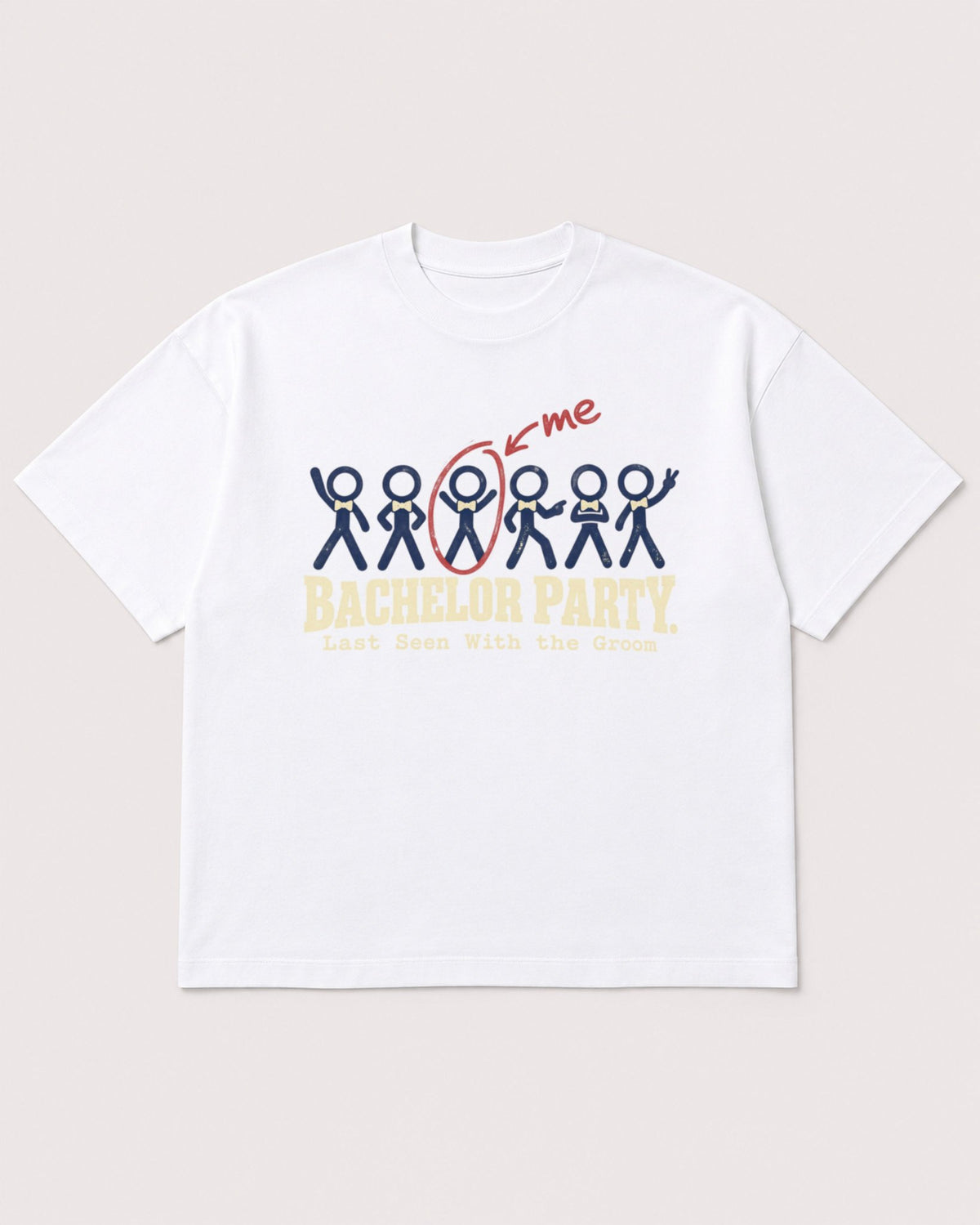 Mockup Boxy Heavyweight Tee White product