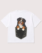 Mockup Boxy Heavyweight Tee White product