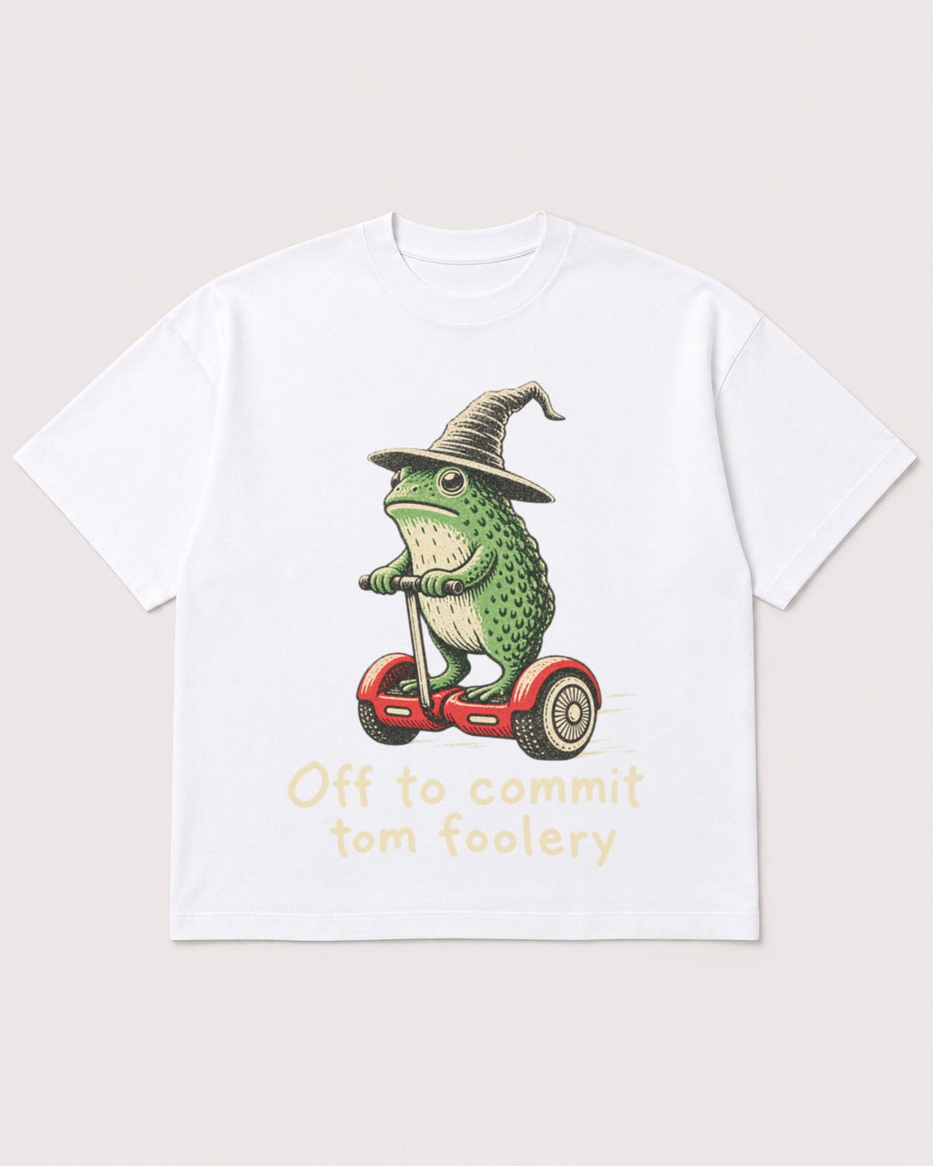 Mockup Boxy Heavyweight Tee White product