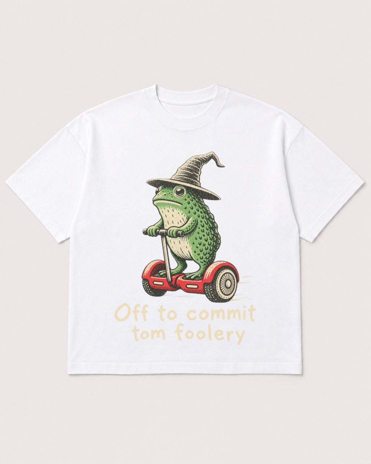 Mockup Boxy Heavyweight Tee White product