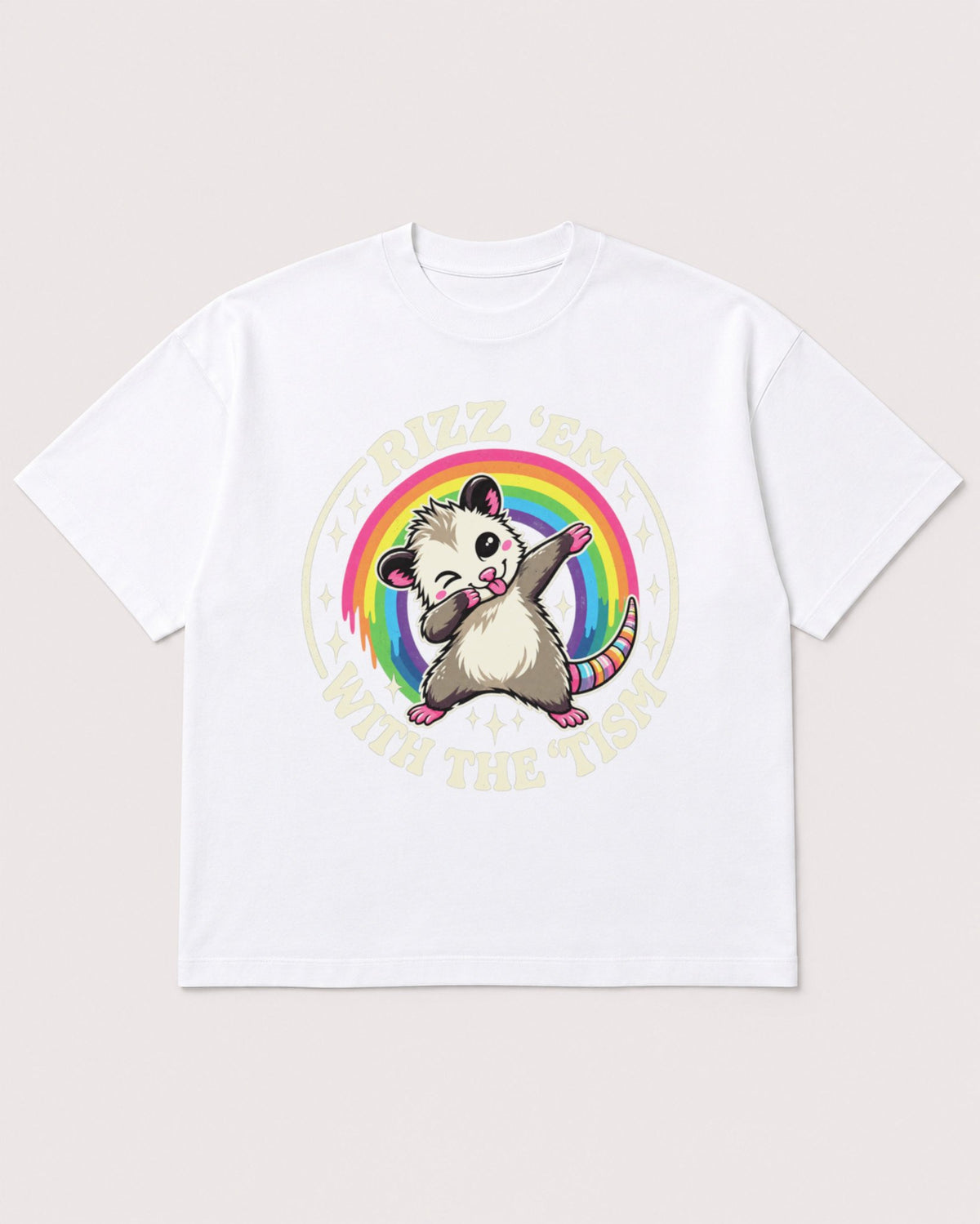 Mockup Boxy Heavyweight Tee White product