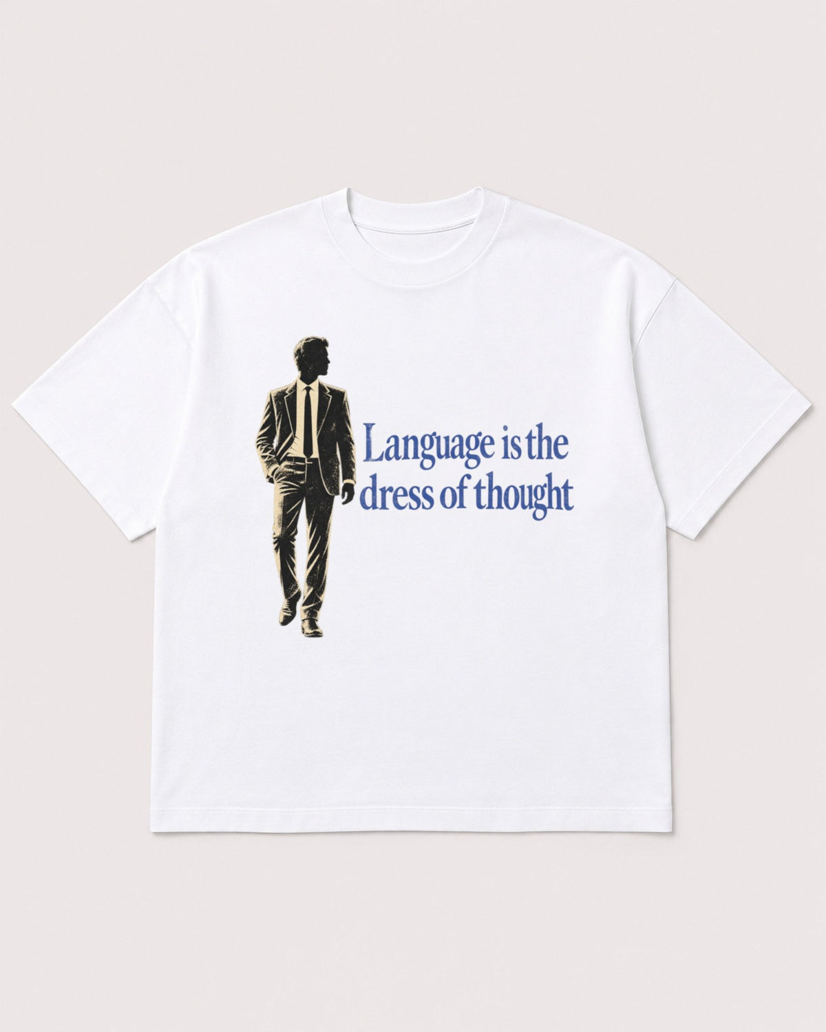Mockup Boxy Heavyweight Tee White product