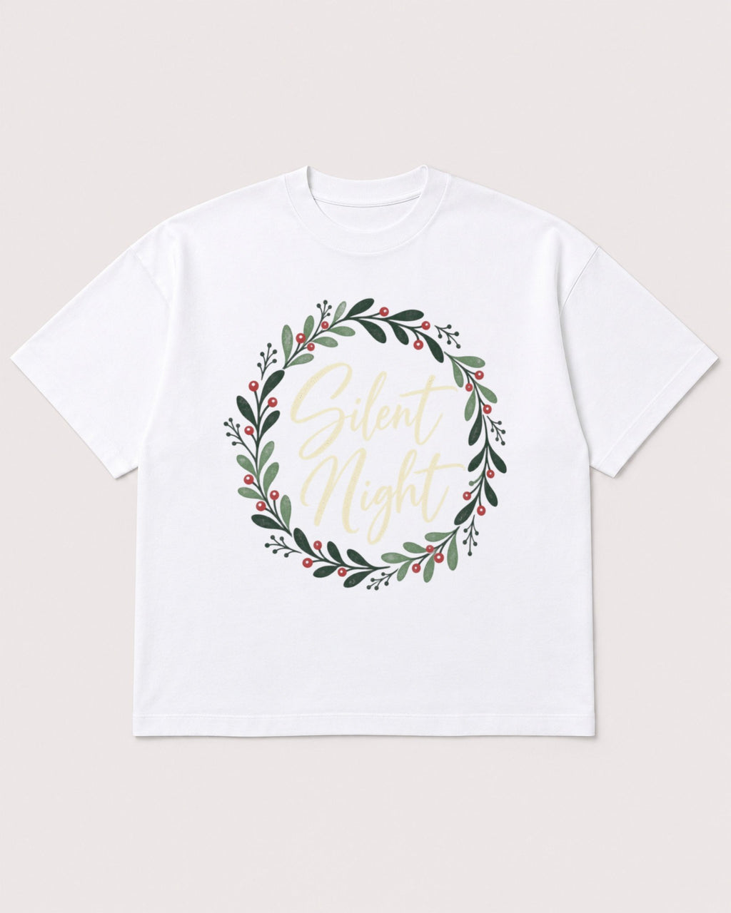 Mockup Boxy Heavyweight Tee White product